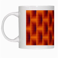 Fractal Multicolored Background White Mugs by Amaryn4rt