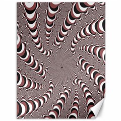 Digital Fractal Pattern Canvas 36  X 48   by Amaryn4rt