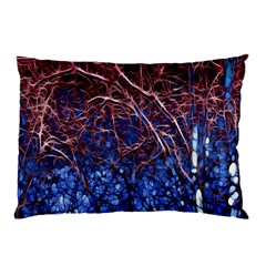 Autumn Fractal Forest Background Pillow Case by Amaryn4rt