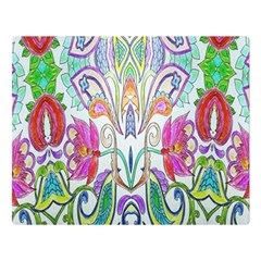 Wallpaper Created From Coloring Book Double Sided Flano Blanket (large)  by Amaryn4rt