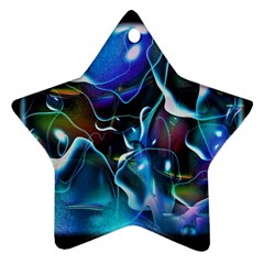 Water Is The Future Ornament (star) by Amaryn4rt