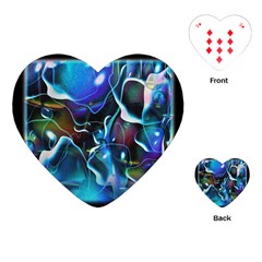 Water Is The Future Playing Cards (heart)  by Amaryn4rt