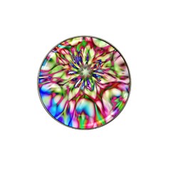 Magic Fractal Flower Multicolored Hat Clip Ball Marker