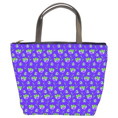 Floral Pattern Bucket Bags by Valentinaart