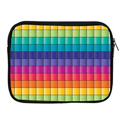 Pattern Grid Squares Texture Apple Ipad 2/3/4 Zipper Cases by Amaryn4rt