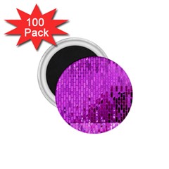 Purple Background Scrapbooking Paper 1.75  Magnets (100 pack) 