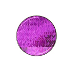 Purple Background Scrapbooking Paper Hat Clip Ball Marker (4 pack)