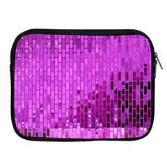 Purple Background Scrapbooking Paper Apple Ipad 2/3/4 Zipper Cases by Amaryn4rt