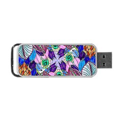 Wallpaper Created From Coloring Book Portable Usb Flash (one Side) by Amaryn4rt