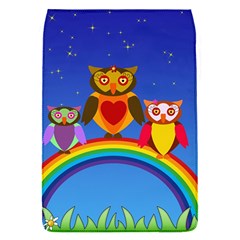 Owls Rainbow Animals Birds Nature Flap Covers (s)  by Amaryn4rt