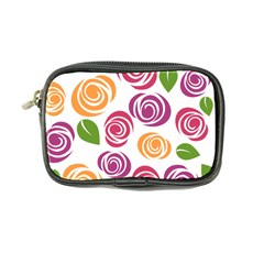 Colorful Seamless Floral Flowers Pattern Wallpaper Background Coin Purse by Amaryn4rt