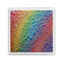 Bubbles Rainbow Colourful Colors Memory Card Reader (square)  by Amaryn4rt