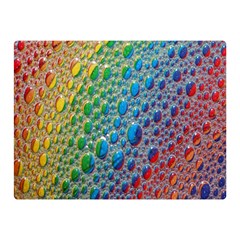 Bubbles Rainbow Colourful Colors Double Sided Flano Blanket (mini)  by Amaryn4rt
