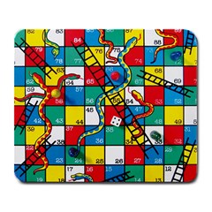 Snakes And Ladders Large Mousepads