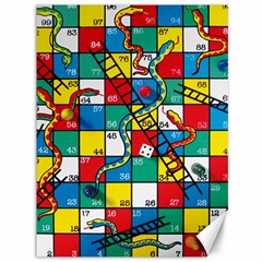 Snakes And Ladders Canvas 36  X 48  