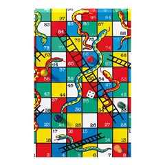 Snakes And Ladders Shower Curtain 48  X 72  (small)  by Amaryn4rt