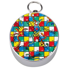 Snakes And Ladders Silver Compasses by Amaryn4rt