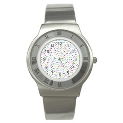 Pointer Direction Arrows Navigation Stainless Steel Watch by Amaryn4rt