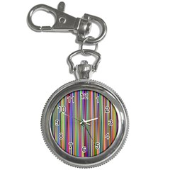 Striped Stripes Abstract Geometric Key Chain Watches