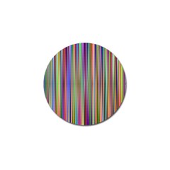 Striped Stripes Abstract Geometric Golf Ball Marker