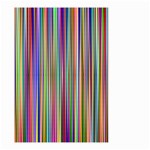 Striped Stripes Abstract Geometric Small Garden Flag (Two Sides) Back