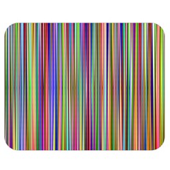 Striped Stripes Abstract Geometric Double Sided Flano Blanket (Medium) 