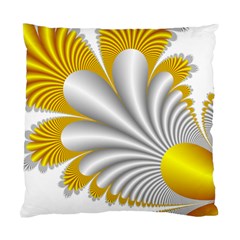 Fractal Gold Palm Tree  Standard Cushion Case (one Side) by Amaryn4rt