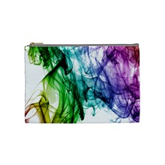 Colour Smoke Rainbow Color Design Cosmetic Bag (medium)  by Amaryn4rt