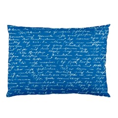 Handwriting Pillow Case by Valentinaart