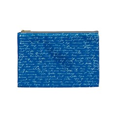 Handwriting Cosmetic Bag (medium)  by Valentinaart