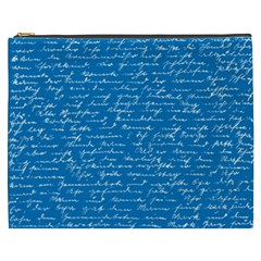 Handwriting Cosmetic Bag (xxxl)  by Valentinaart