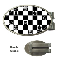 Chess Money Clips (oval)  by Valentinaart