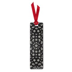 Dark Ditsy Floral Pattern Small Book Marks by dflcprints