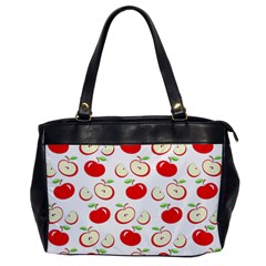 Apple Pattern Office Handbags by Valentinaart