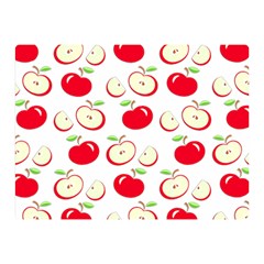 Apple Pattern Double Sided Flano Blanket (mini)  by Valentinaart