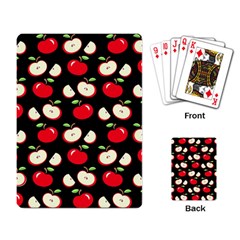 Apple Pattern Playing Card