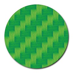 Pattern Round Mousepads by Valentinaart