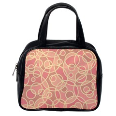 Pattern Classic Handbags (one Side) by Valentinaart