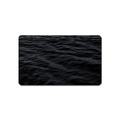 Dark Lake Ocean Pattern River Sea Magnet (name Card) by Simbadda