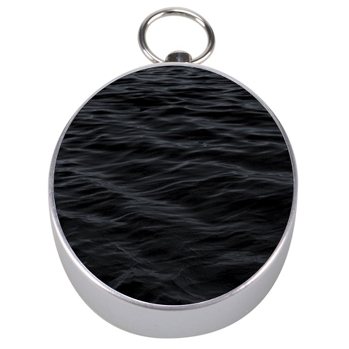 Dark Lake Ocean Pattern River Sea Silver Compasses