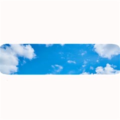 Sky Blue Clouds Nature Amazing Large Bar Mats by Simbadda
