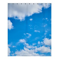 Sky Blue Clouds Nature Amazing Shower Curtain 60  X 72  (medium)  by Simbadda