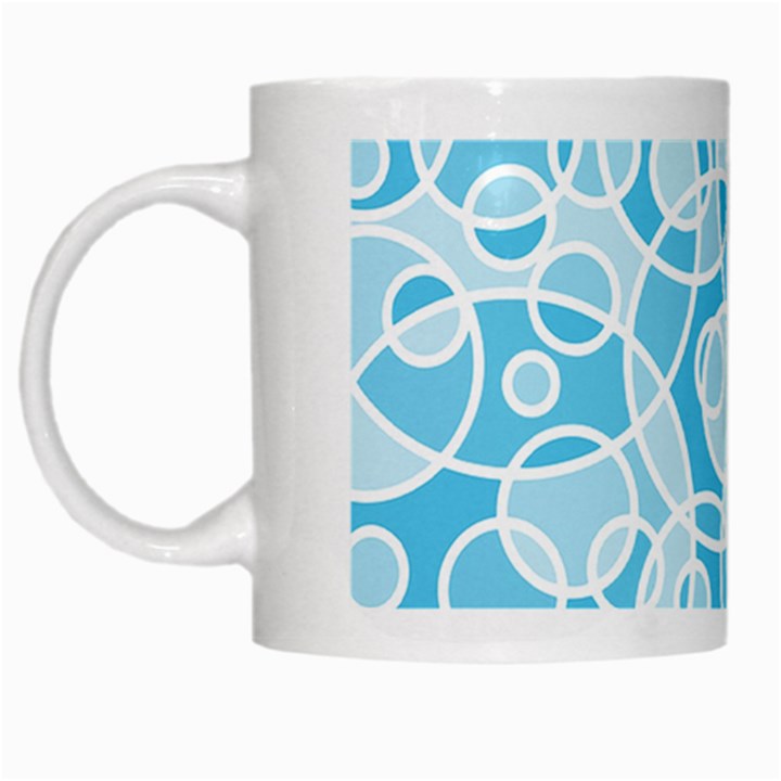 Pattern White Mugs