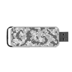 Camouflage Patterns  Portable Usb Flash (two Sides) by Simbadda