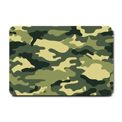 Camouflage Camo Pattern Small Doormat  by Simbadda