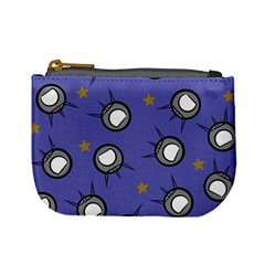 Rockets In The Blue Sky Surrounded Mini Coin Purses by Simbadda