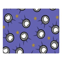 Rockets In The Blue Sky Surrounded Double Sided Flano Blanket (large)  by Simbadda