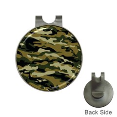 Military Vector Pattern Texture Hat Clips With Golf Markers by Simbadda