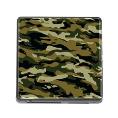 Military Vector Pattern Texture Memory Card Reader (square) by Simbadda