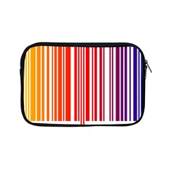 Colorful Gradient Barcode Apple Ipad Mini Zipper Cases by Simbadda